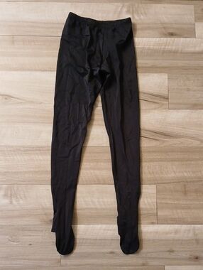 Body Wrappers Black Convertible Ballet Footed Tights for Boys Size 11-12 (K)